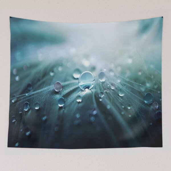 Item preview, Dew Drops on Tropical Leaf  designed and sold by Julia McMullen.