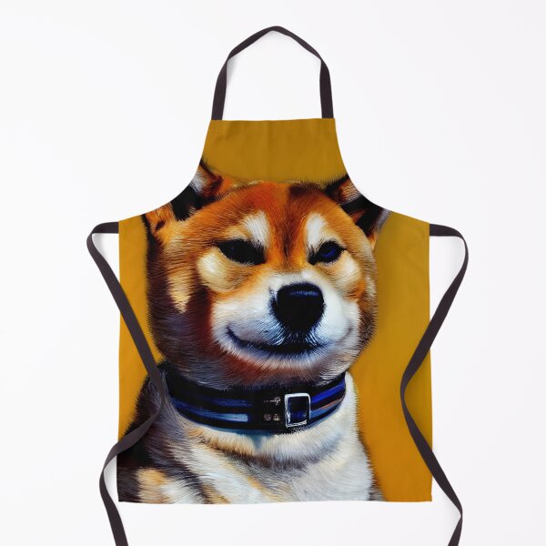 Aperçu de l'œuvre Portrait de Shiba Inu - peinture d'art de chien #45 créée et vendue par supeart.
