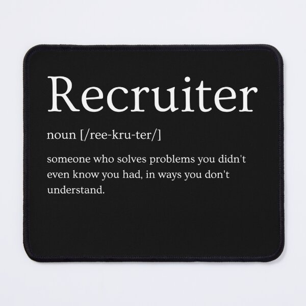 Item preview, Funny Recruiter Definition designed and sold by Recruiter-Love.