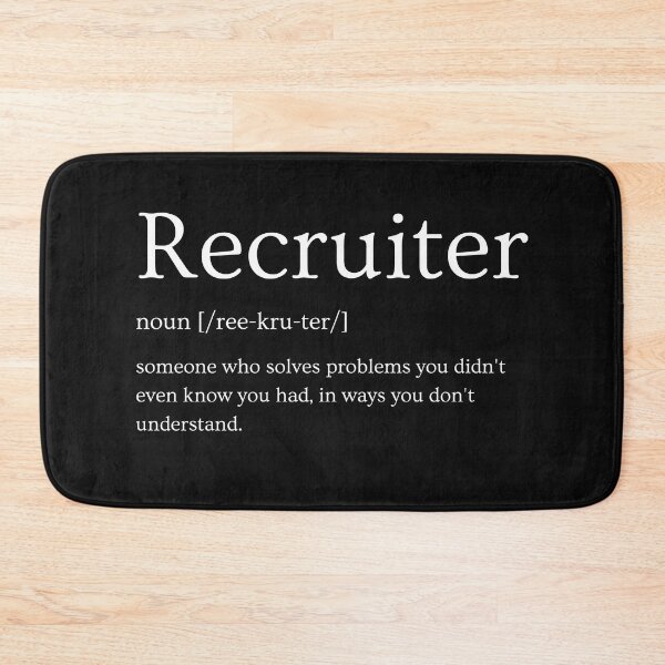 Item preview, Funny Recruiter Definition designed and sold by Recruiter-Love.