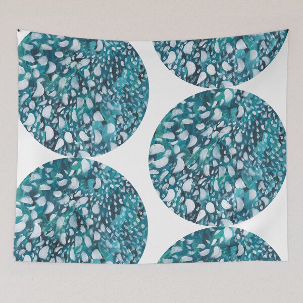 Item preview, Petals and Rain (circle) designed and sold by FJBourne.