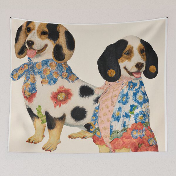 Artikelvorschau, cute stylish dogs entworfen und verkauft von Bakesales.