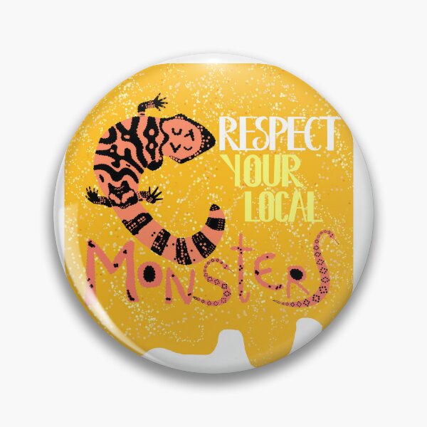 Item preview, Respect Your Local Monsters designed and sold by QWERTYvsDVORAK.