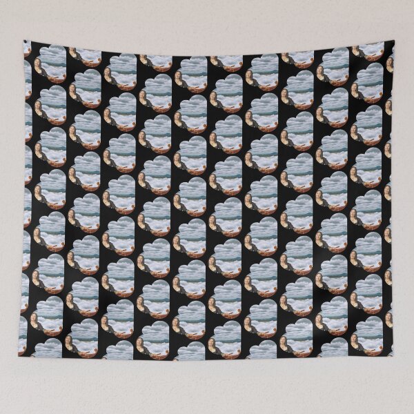 Item preview, Mona Lisa in the Clouds black designed and sold by AndPeace702.