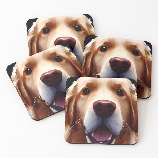 Item preview, golden retriever - anime painting dog #8 designed and sold by supeart.