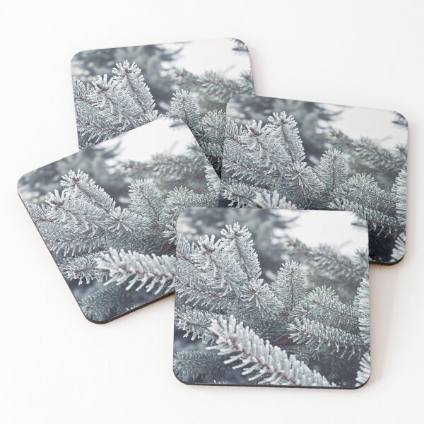 Item preview, Snowy Pine Needle Tree Branch designed and sold by PrintPortal.