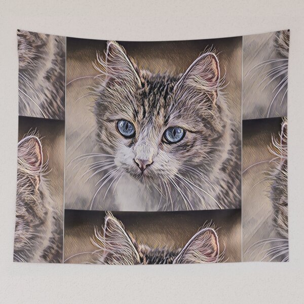 Item preview, Eyepatch Cat designed and sold by Editlab.