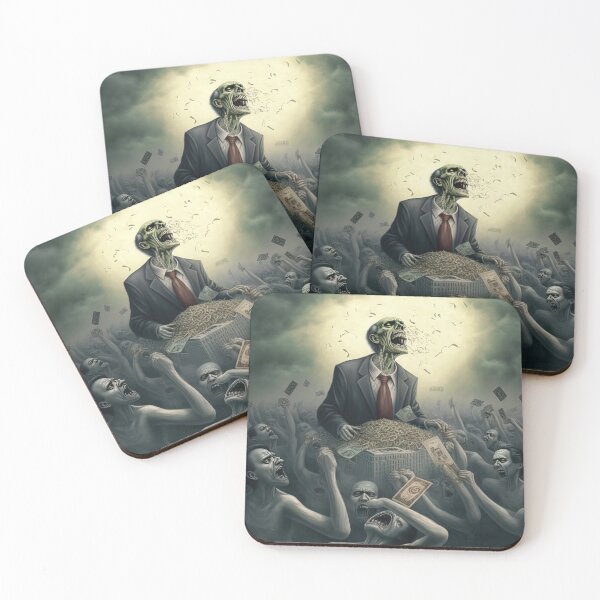 Item preview, Greedy Zombies designed and sold by JohnVibes.