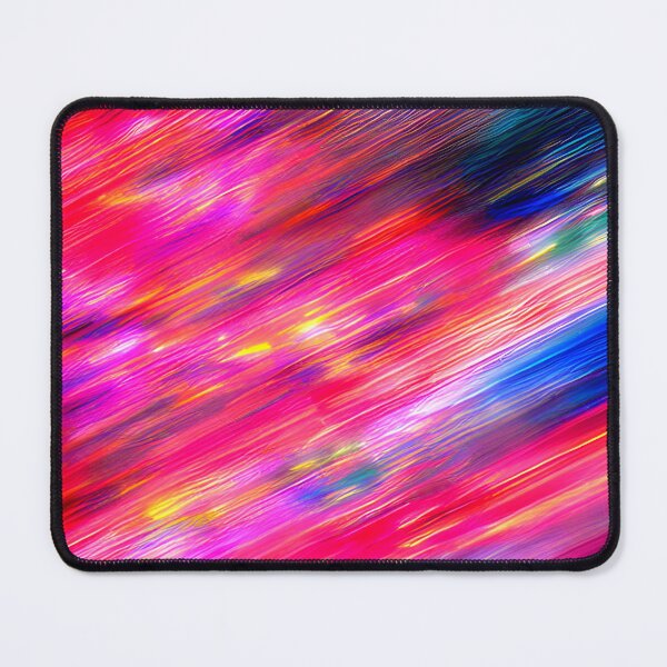 Item preview, thick dense paint pattern knife art - pink blue paint pattern #20 designed and sold by supeart.