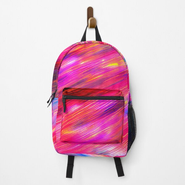 Item preview, thick dense paint pattern knife art - pink blue paint pattern #20 designed and sold by supeart.