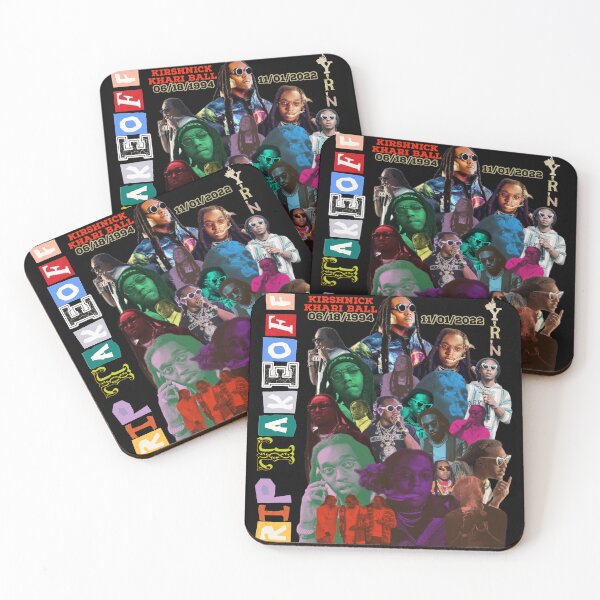 Item preview, R.I.P. Takeoff (Kirshnick Khari Ball)  Migos Fan Collage  designed and sold by VantaTheArtist.