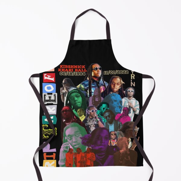 Item preview, R.I.P. Takeoff (Kirshnick Khari Ball) Migos Fan Collage designed and sold by VantaTheArtist.