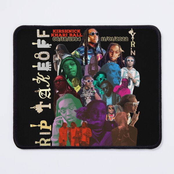 Item preview, R.I.P. Takeoff (Kirshnick Khari Ball)  Migos Fan Collage (Icey Pendant Edition) designed and sold by VantaTheArtist.