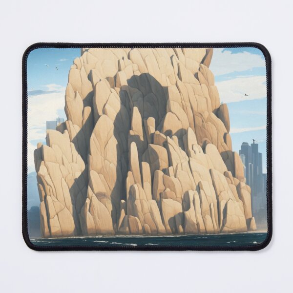 Item preview, Jeffrey Smart Inspired Art - Rocky Beach designed and sold by ArtzandDesignz.