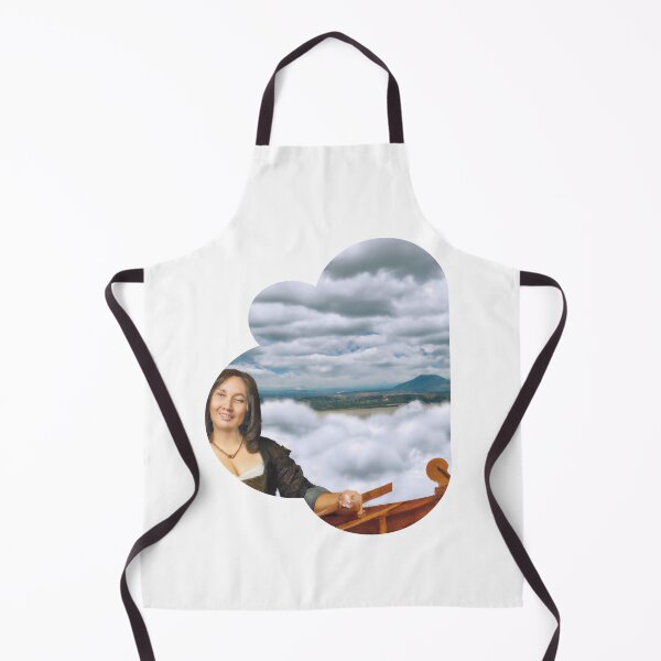 Item preview, Mona Lisa in the Clouds white designed and sold by AndPeace702.