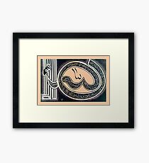 ayatal kursi fine art print Framed Print