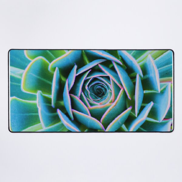Artikelvorschau, teal flower fractal pattern entworfen und verkauft von Bakesales.