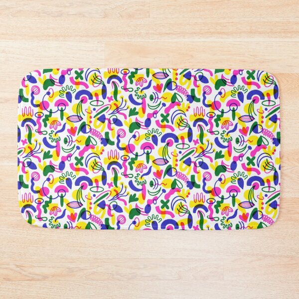 Item preview, Colorful Vibrant Digital Doodle Art designed and sold by candiceongart.