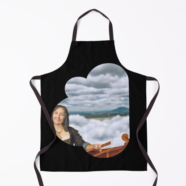 Item preview, Mona Lisa in the Clouds black designed and sold by AndPeace702.