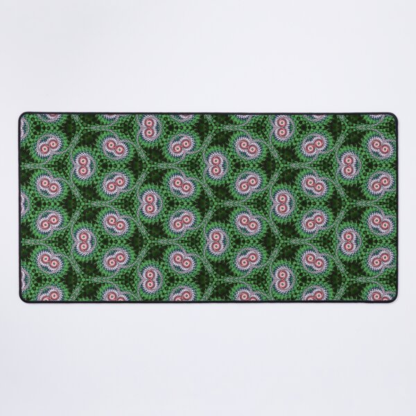 Item preview, Flowers in an Hexagonal Fractal Pattern designed and sold by jean-nicolas.
