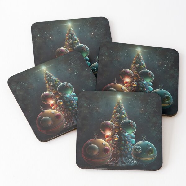 Item preview, Space Christmas Tree - Holiday Design designed and sold by Mr-Ordinary.