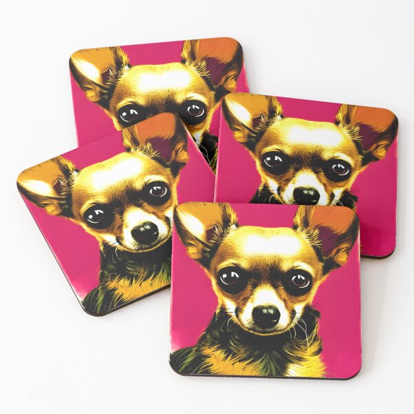 Item preview, Chihuahua colorful art painting dog #51 designed and sold by supeart.
