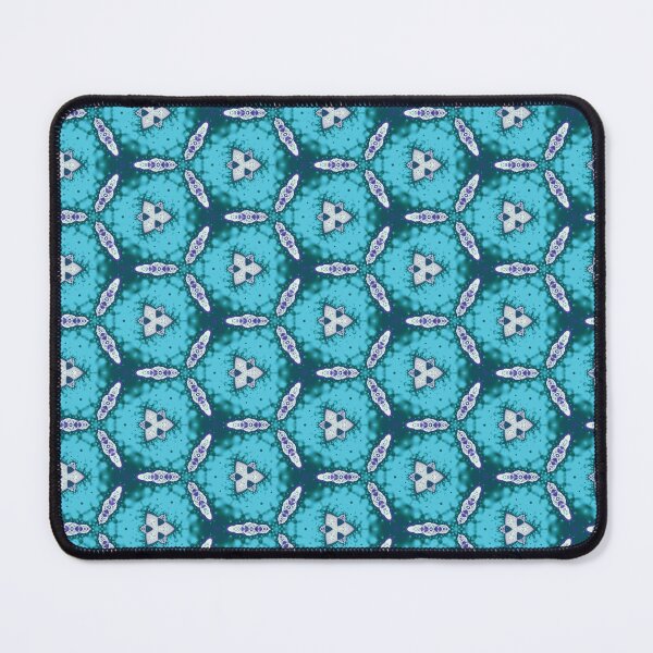 Item preview, I'm blue dabadidabada, an Hexagonal Fractal Pattern designed and sold by jean-nicolas.