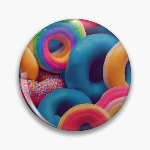 Item preview, Rainbow Plush Donuts designed and sold by cardinalhill.