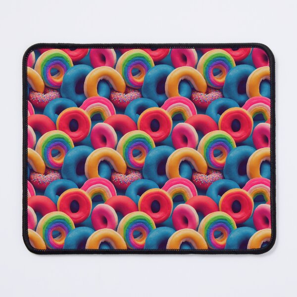 Item preview, Rainbow Plush Donuts designed and sold by cardinalhill.