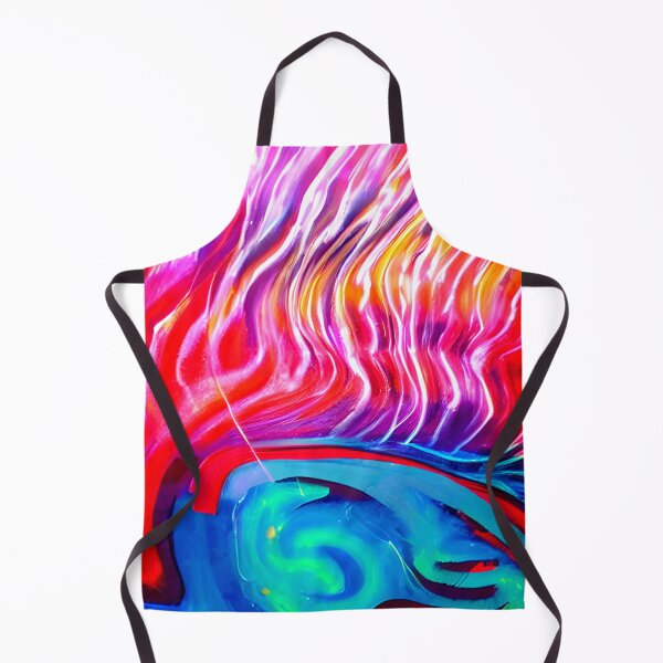 Item preview, thick dense paint pattern knife art - pink blue paint pattern #21 designed and sold by supeart.