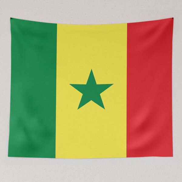 Item preview, Senegal Flag World Cup designed and sold by SimpliText.