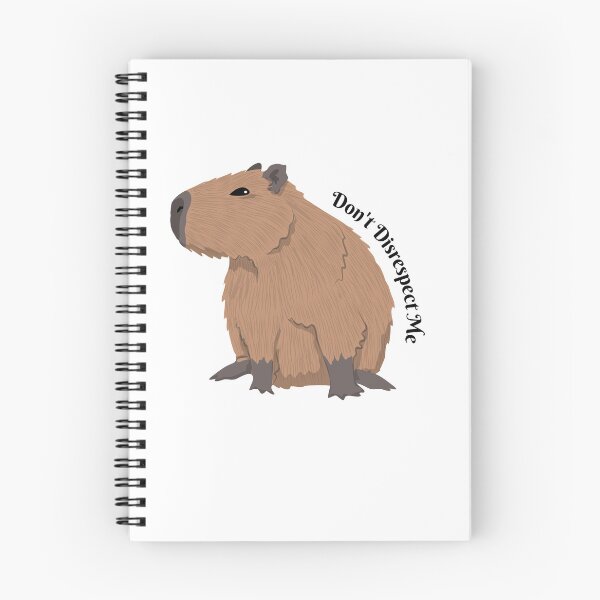 Item preview, Don't disrespect me Capybara lover Capybara owner Capybara cute designed and sold by earthlingsmerch.