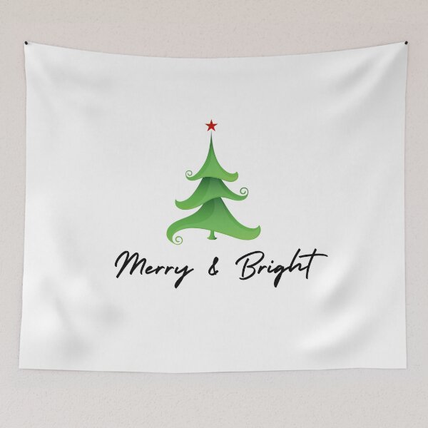 Item preview, Merry and Bright Christmas Tree designed and sold by SimpleSteve.