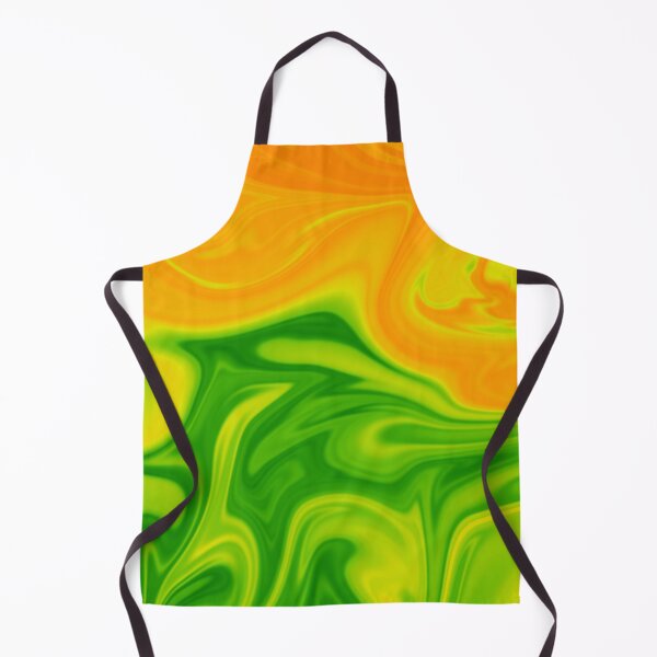 Item preview, Vibrant Peach Green Yellow  Liquid Art. Liquid Marble. Abstract Design. designed and sold by Jason123za.