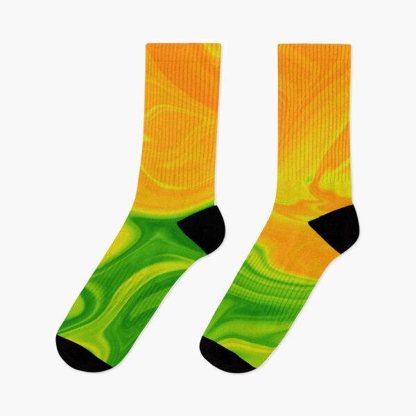 Item preview, Vibrant Peach Green Yellow  Liquid Art. Liquid Marble. Abstract Design. designed and sold by Jason123za.