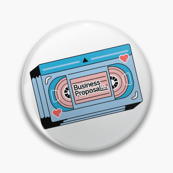 Item preview, Business Proposal Kdrama VHS Sticker designed and sold by simon's heart ♡.