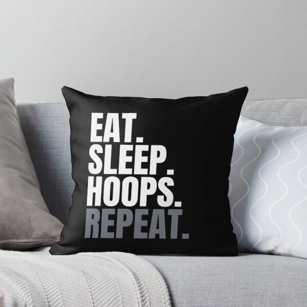 Item preview, Eat sleep hoops repeat designed and sold by We Grow.