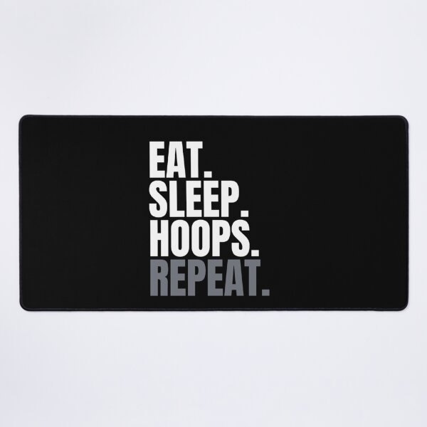 Item preview, Eat sleep hoops repeat designed and sold by We Grow.
