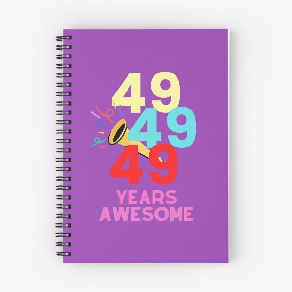 Item preview, 49 YEARS AWESOME designed and sold by starfishstuff.