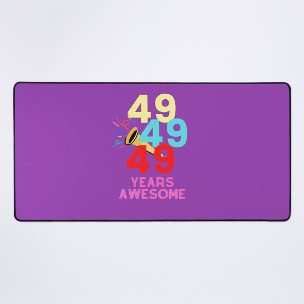 Item preview, 49 YEARS AWESOME designed and sold by starfishstuff.