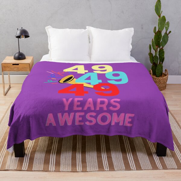 Item preview, 49 YEARS AWESOME designed and sold by starfishstuff.