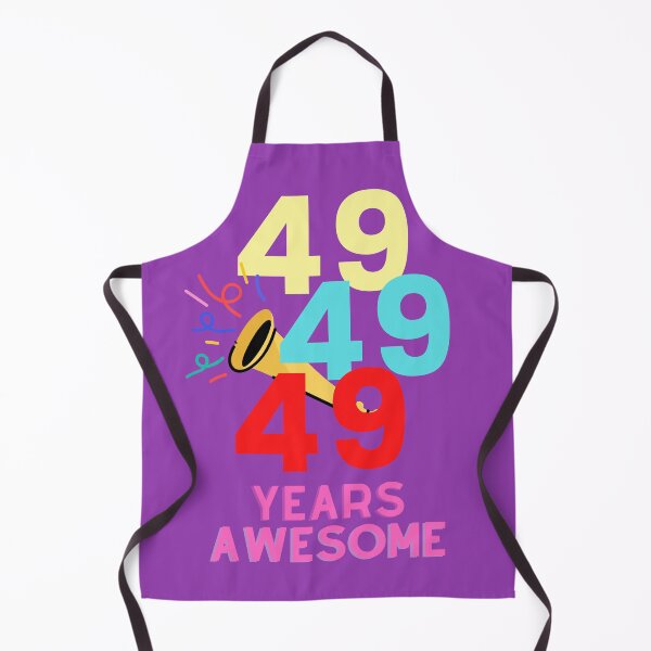 Item preview, 49 YEARS AWESOME designed and sold by starfishstuff.