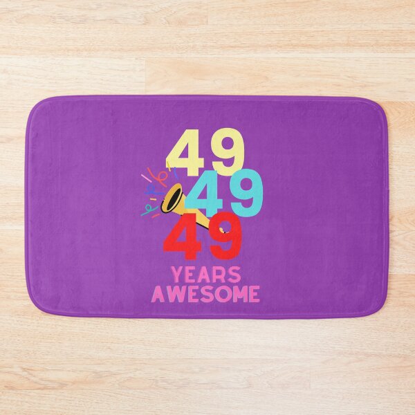 Item preview, 49 YEARS AWESOME designed and sold by starfishstuff.