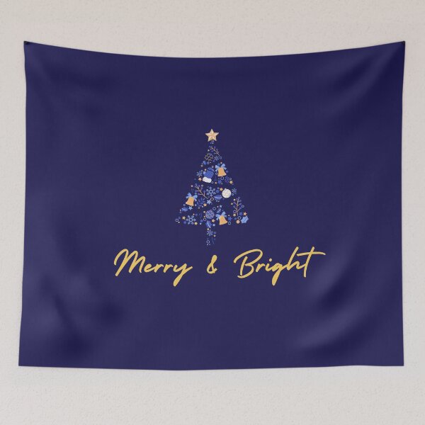 Item preview, Merry and Bright Christmas Tree designed and sold by SimpleSteve.