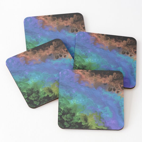 Item preview, El río fluye, Acrylic Pour designed and sold by Dave Ng.