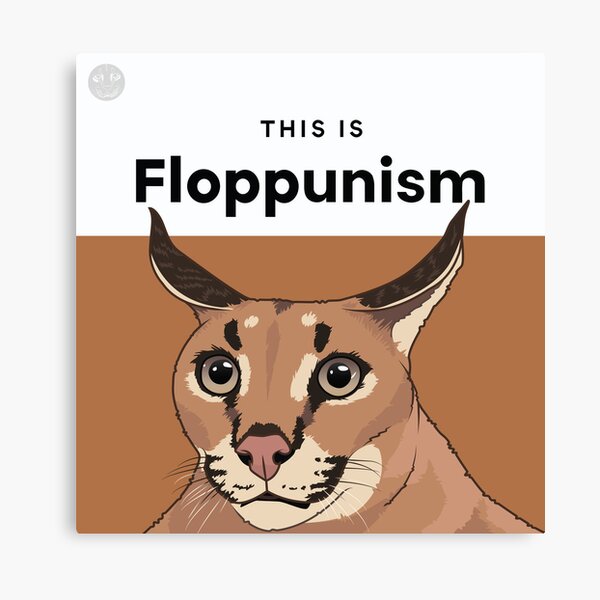 Drunk Floppa Meme Caracal Cat  Postcard for Sale by fomodesigns