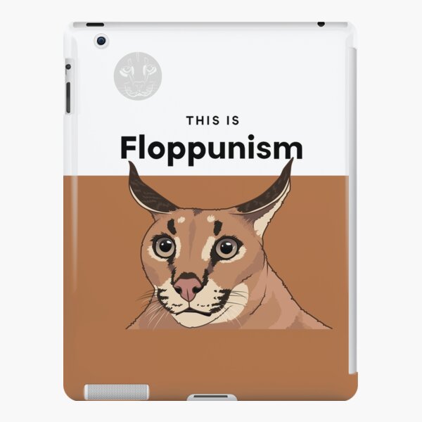 Drunk Floppa Meme Caracal Cat | iPad Case & Skin