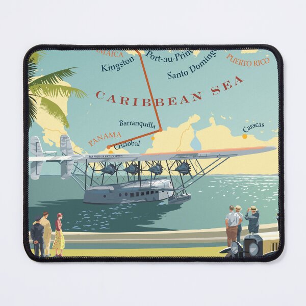 Item preview, Dinner Key, Miami, with Sikorsky S-40, 1934 designed and sold by contourcreative.