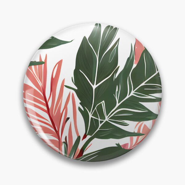 Item preview, tripical leaf floral pattern #18 designed and sold by supeart.