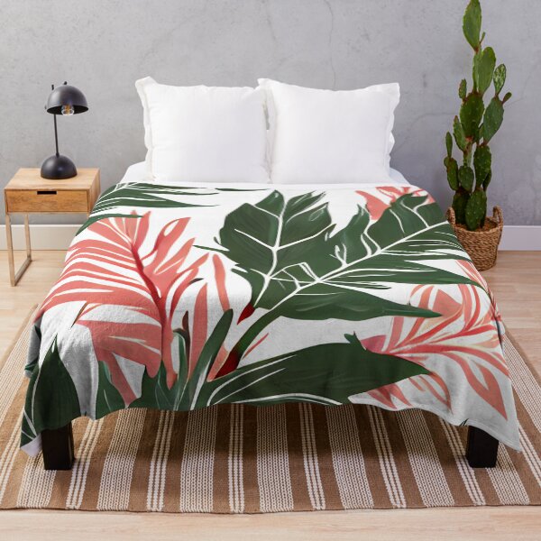 Item preview, tripical leaf floral pattern #18 designed and sold by supeart.